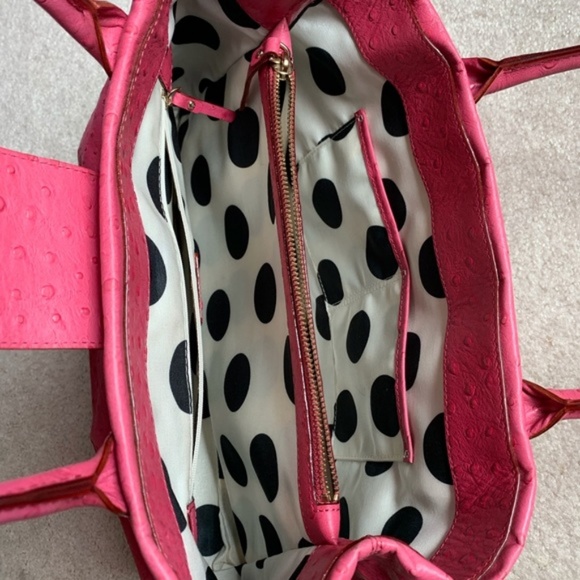 Kate Spade Ostrich Leather Handbag - Picture 2 of 4